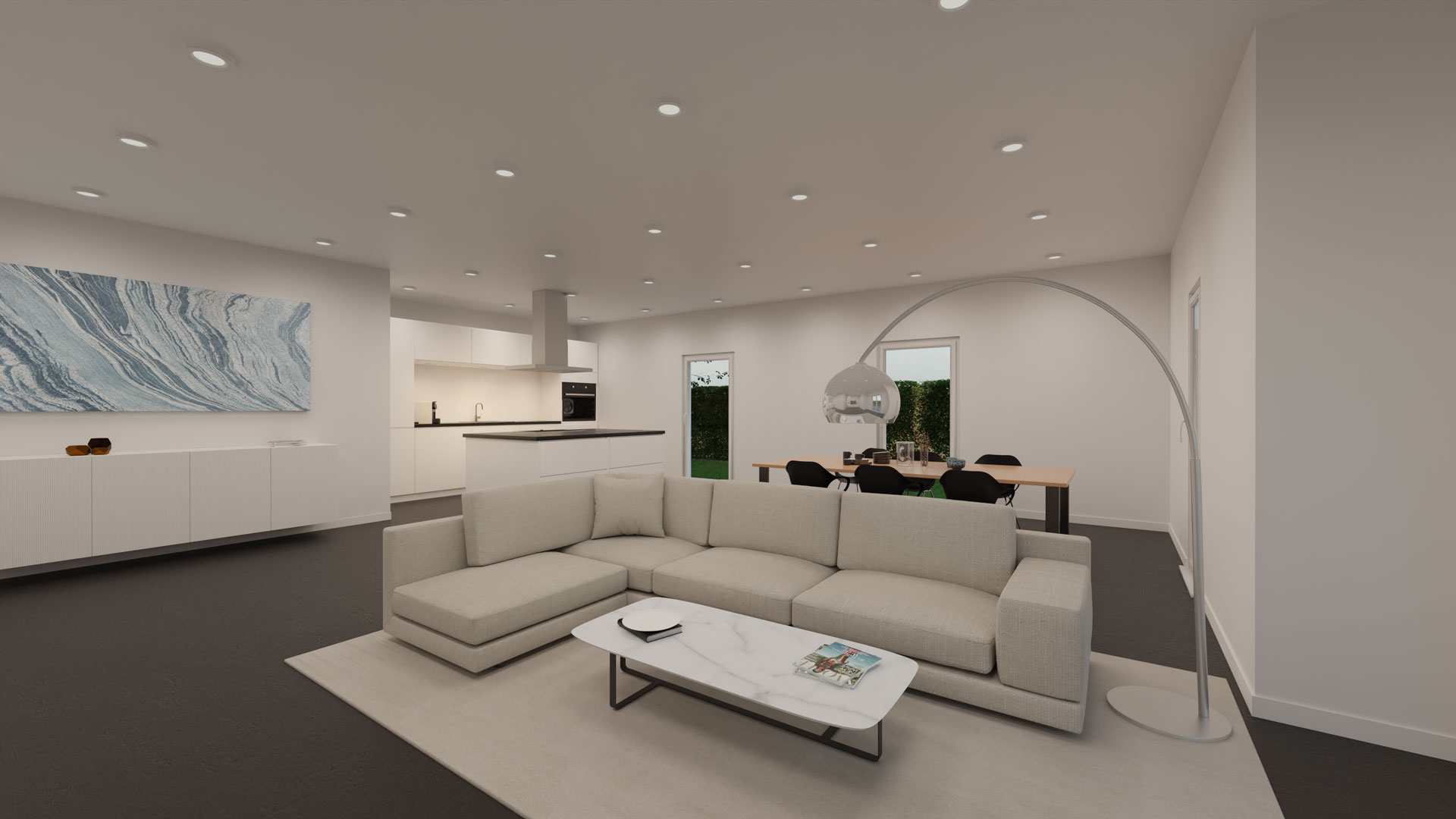 3D Visualisierung Innenarchtekturvisualisierung