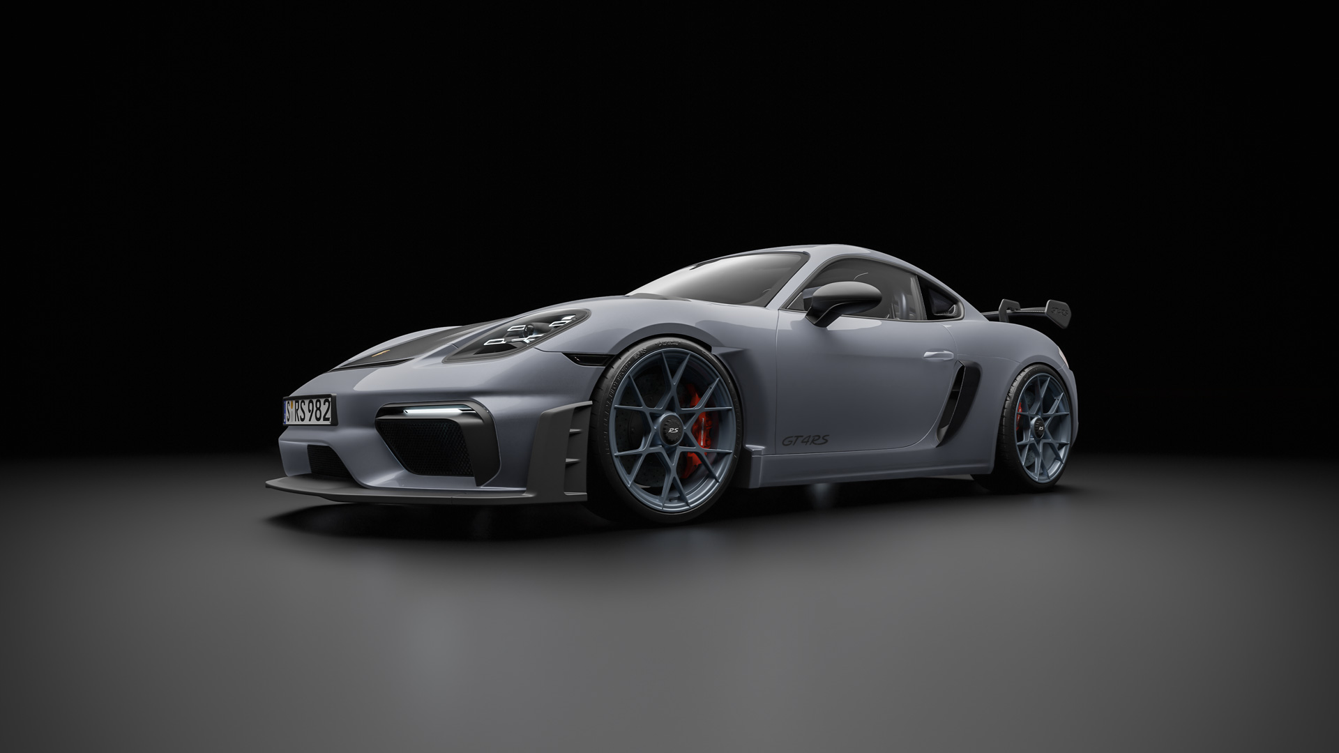 3D Visualisierung Porsche GT4RS